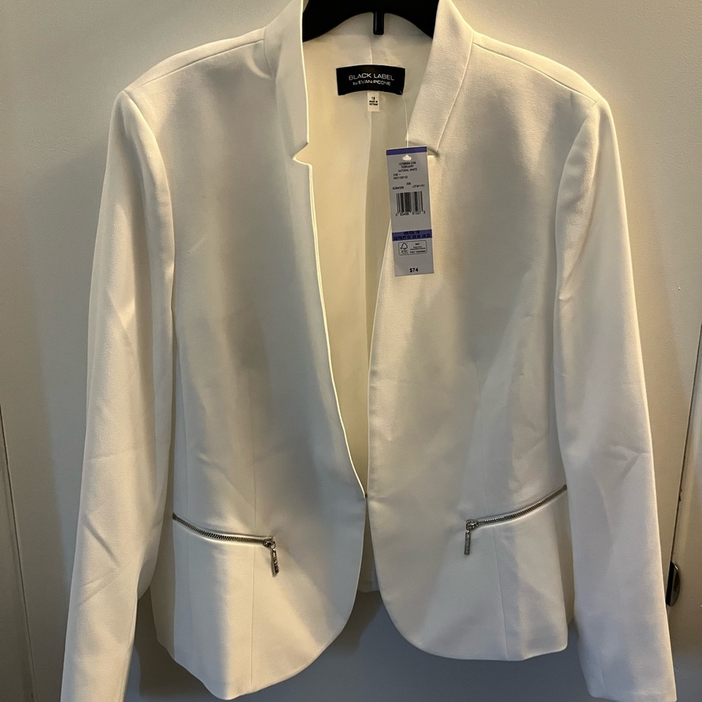 White blazer